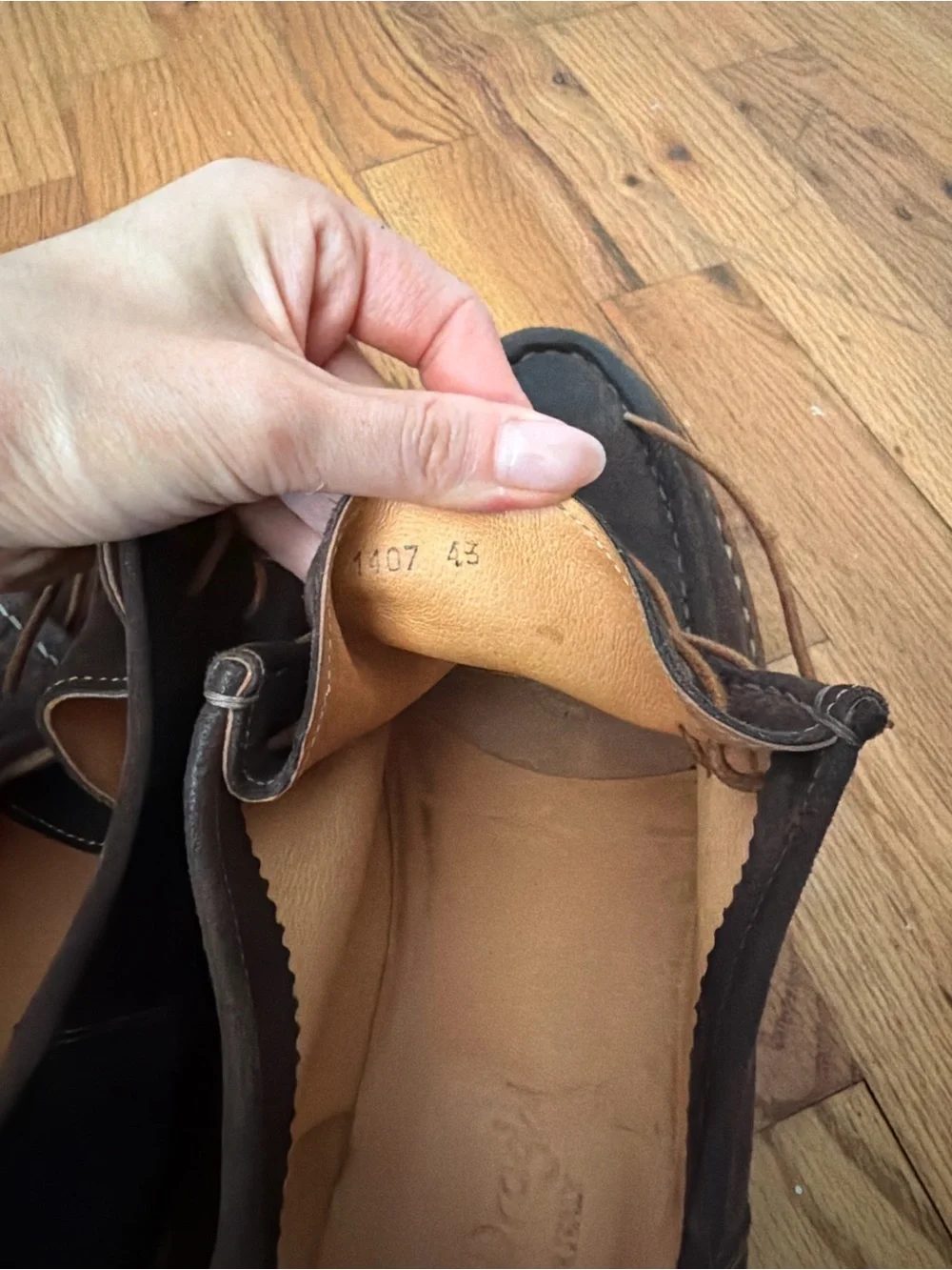 Men's Dark Brown Suede Boat Shoes - Casual Lace-Up Moc Toe